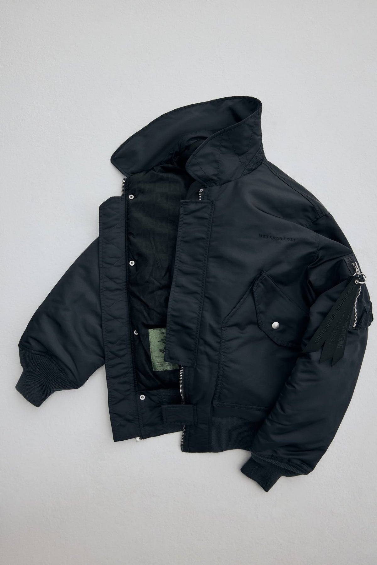 METAMORFOSI x ALPHA CWU Loose Bomber Jacket