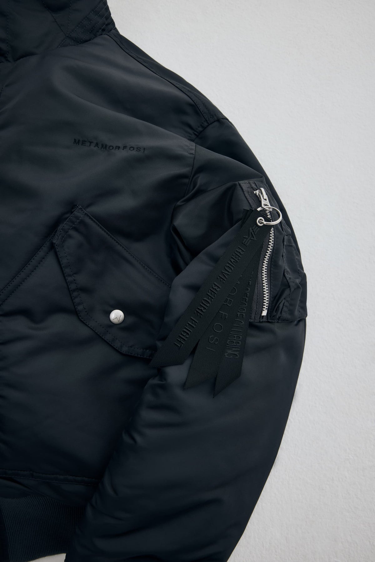 METAMORFOSI x ALPHA CWU Loose Bomber Jacket